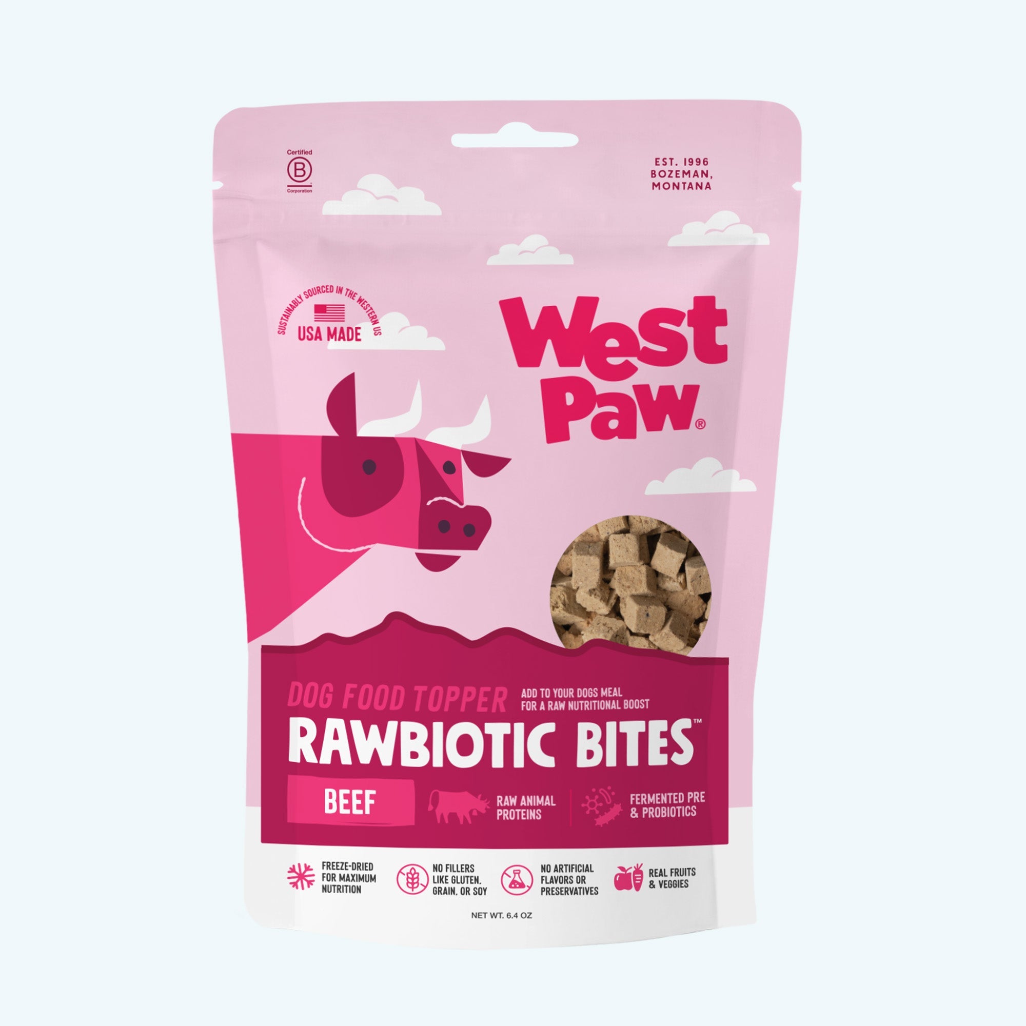 West Paw Beef Dog Food Topper